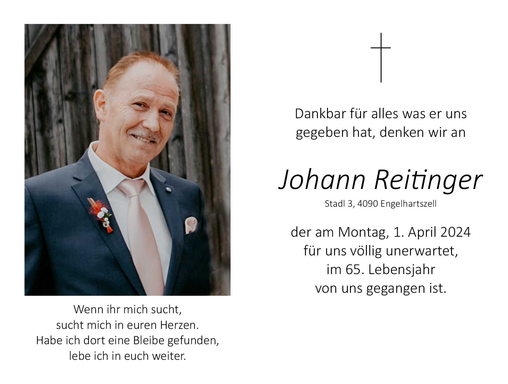 Johann  Reitinger