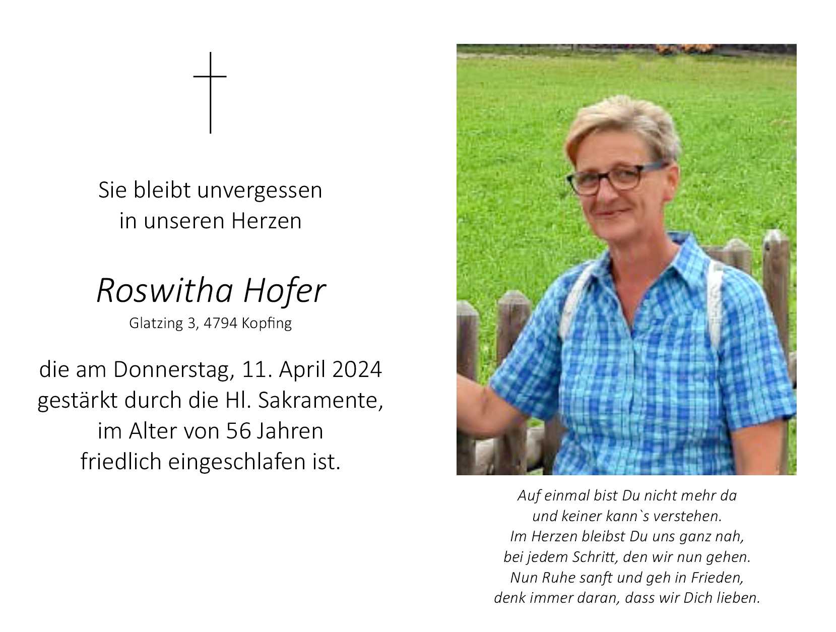 Roswitha  Hofer