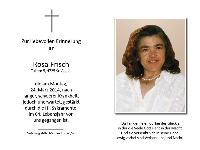Rosa  Frisch