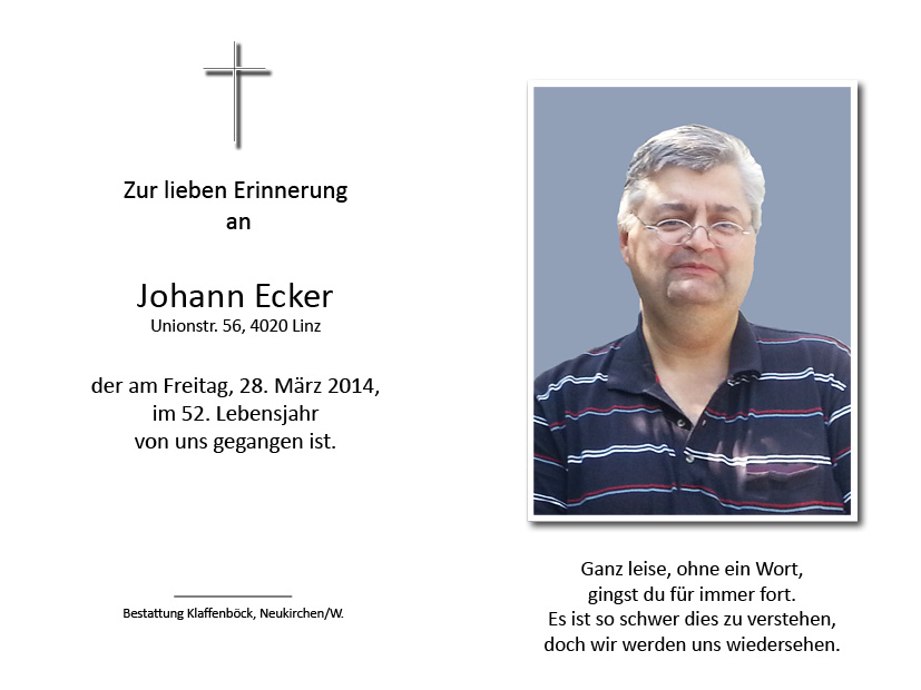 Johann  Ecker