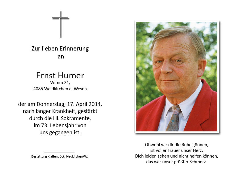 Ernst  Humer