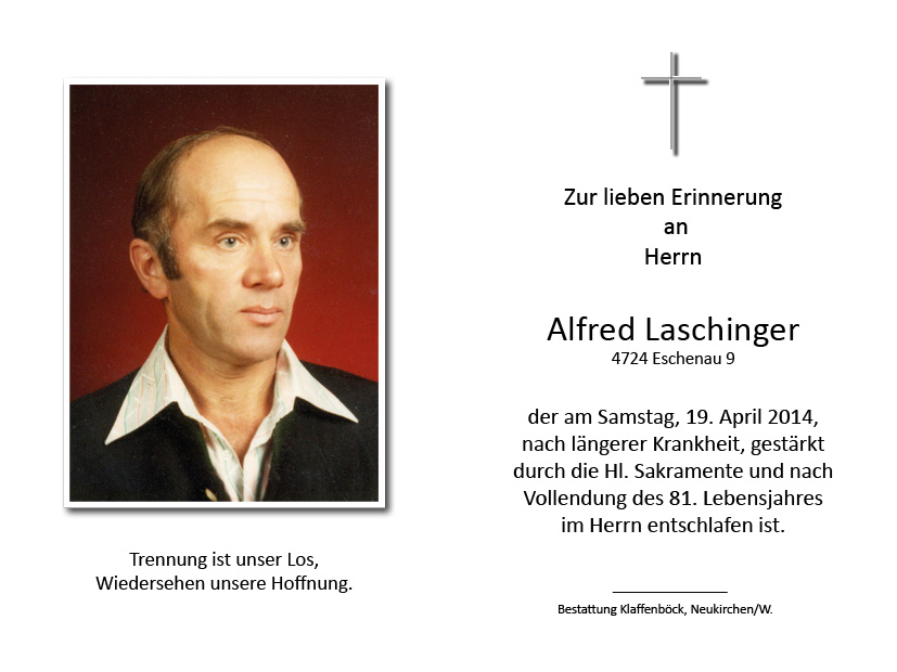 Alfred  Laschinger