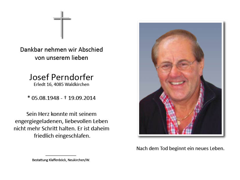 Josef  Perndorfer