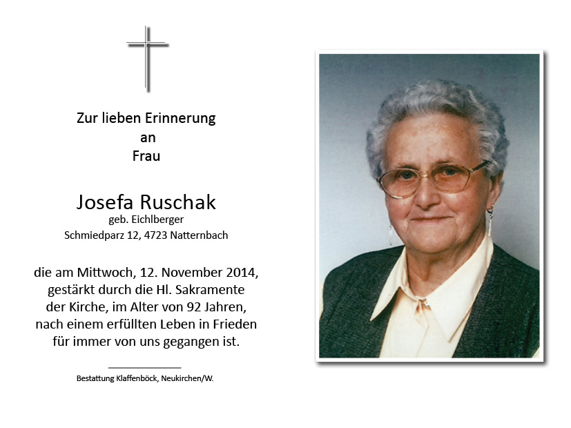Josefa  Ruschak