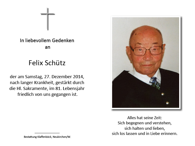 Felix  Schütz