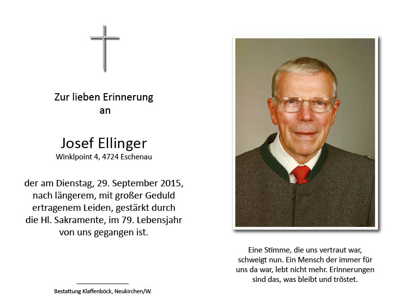 Josef  Ellinger