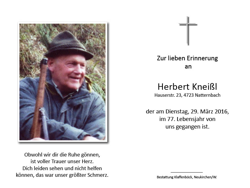 Herbert  Kneißl