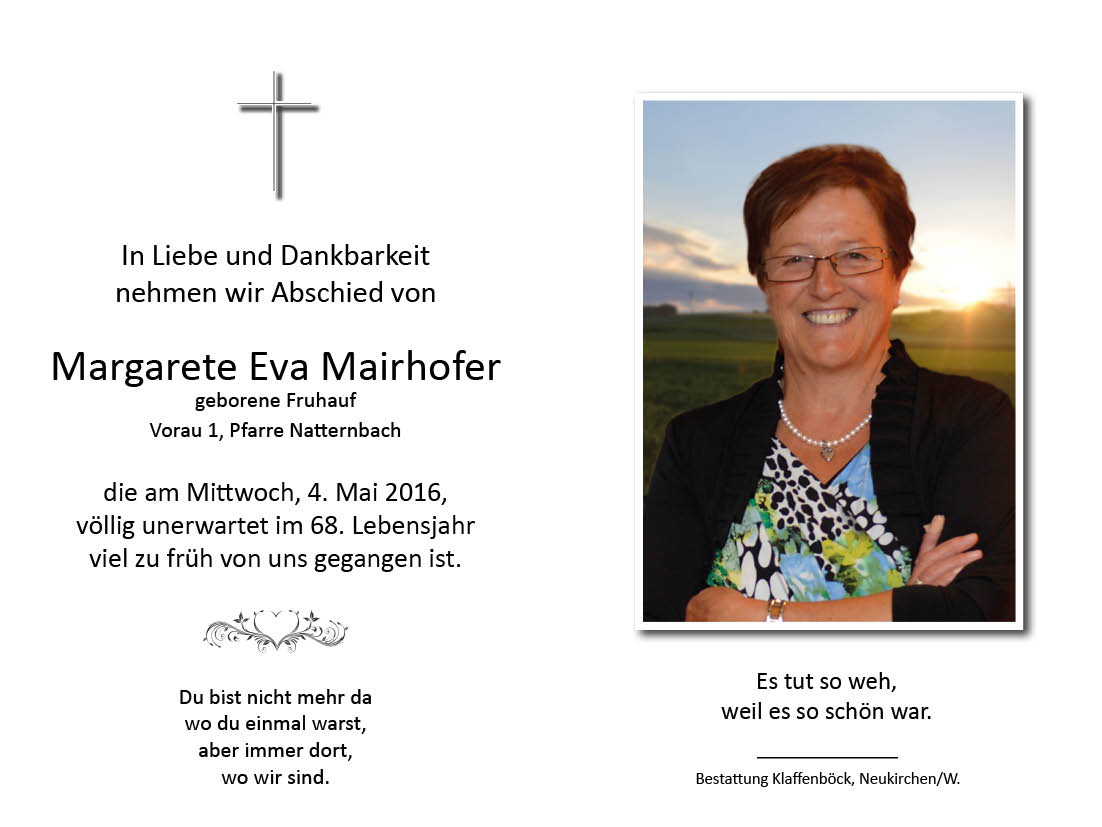 Margarete  Mairhofer