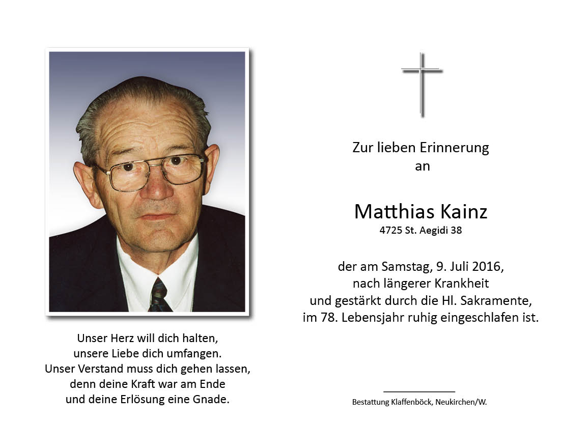 Matthias  Kainz