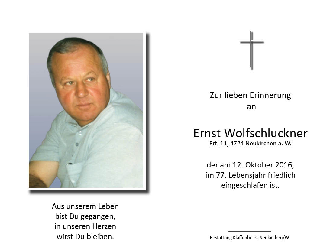 Ernst  Wolfschluckner