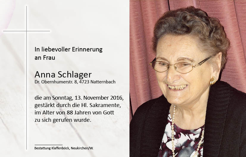 Anna  Schlager