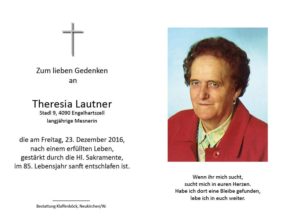Theresia  Lautner