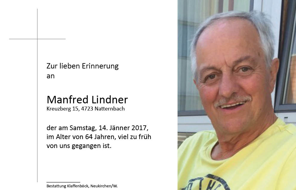 Manfred  Lindner