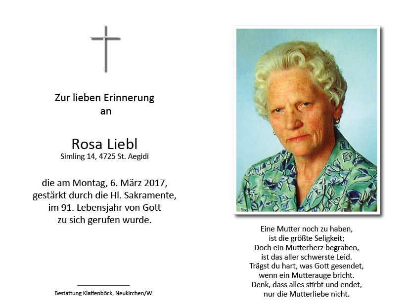 Rosa  Liebl