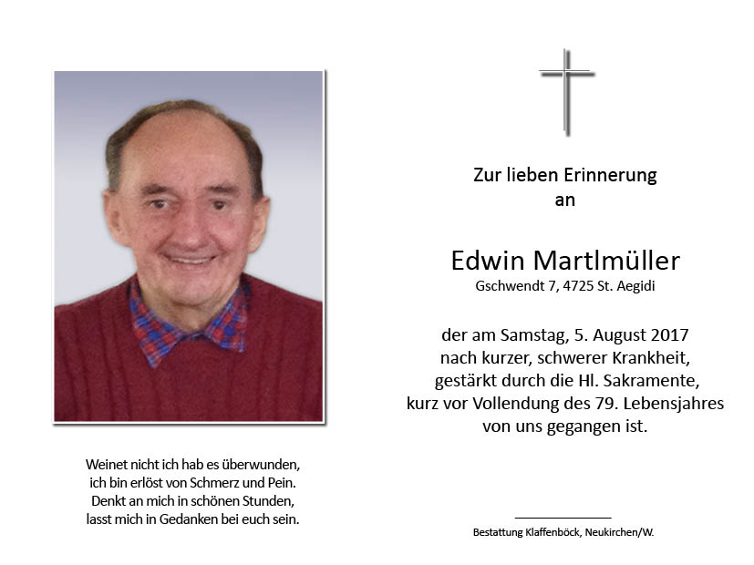 Edwin  Martlmüller
