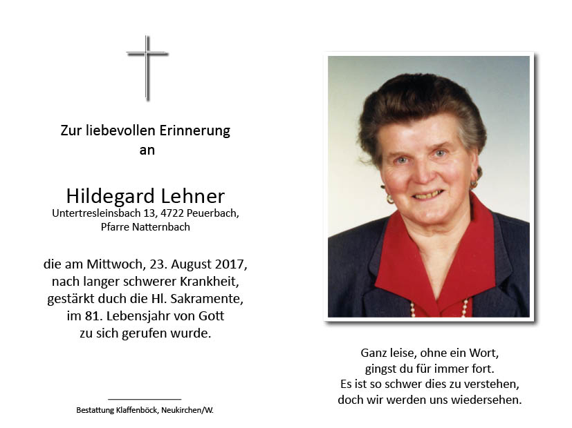 Hildegard  Lehner