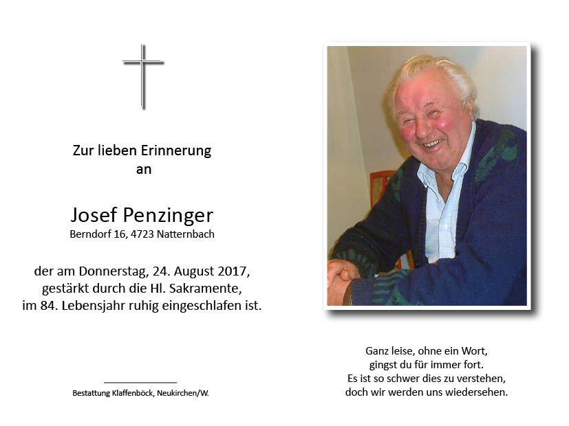 Josef  Penzinger