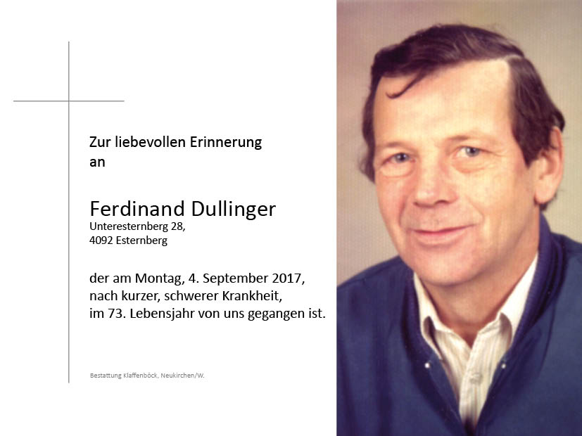 Ferdinand  Dullinger
