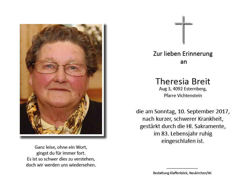 Theresia  Breit