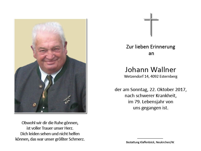 Johann  Wallner