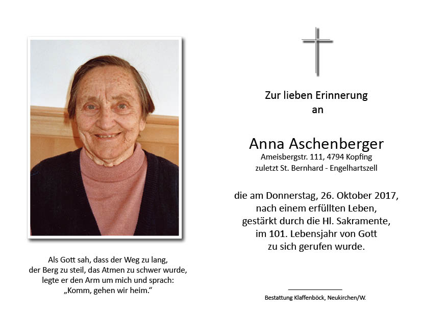 Anna  Aschenberger