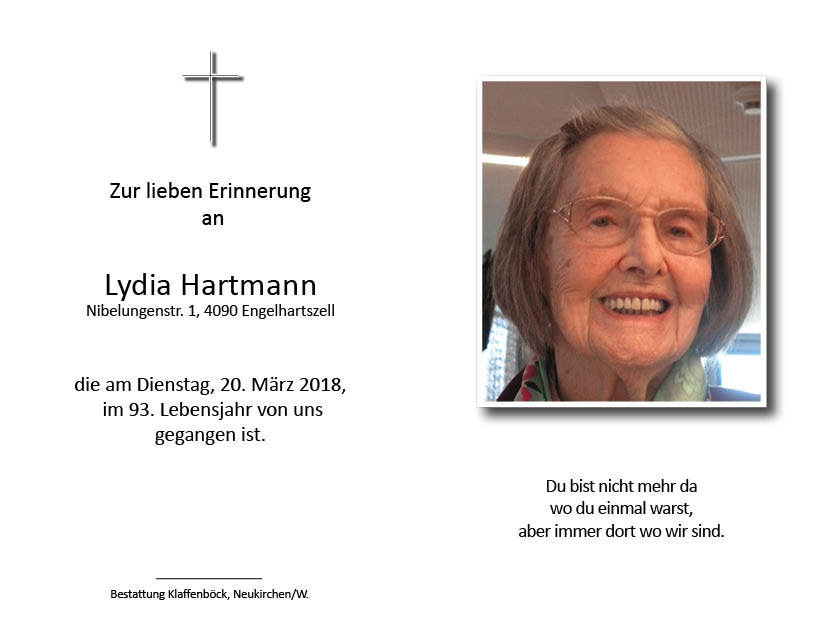 Lydia  Hartmann