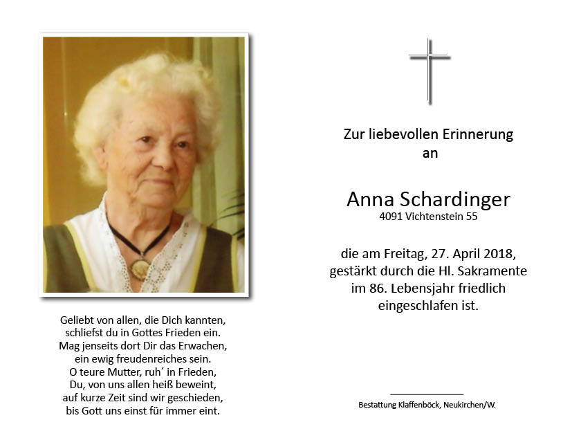 Anna  Schardinger