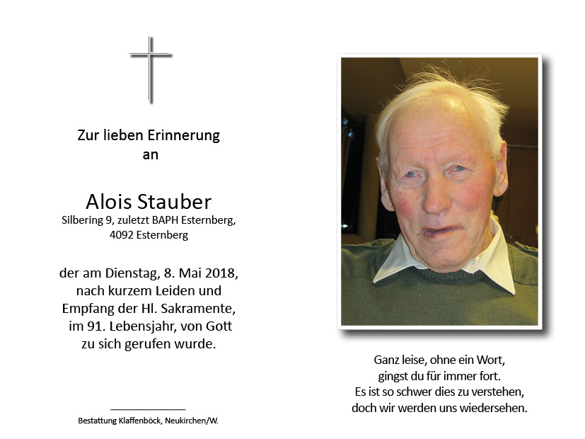 Alois  Stauber