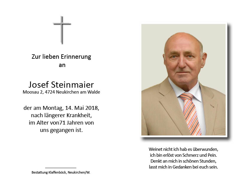Josef  Steinmaier