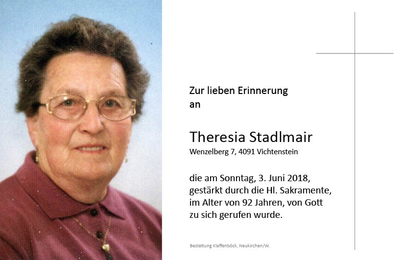 Theresia  Stadlmair