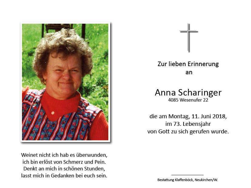 Anna  Scharinger