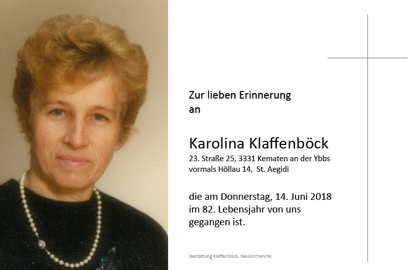 Karoline  Klaffenböck