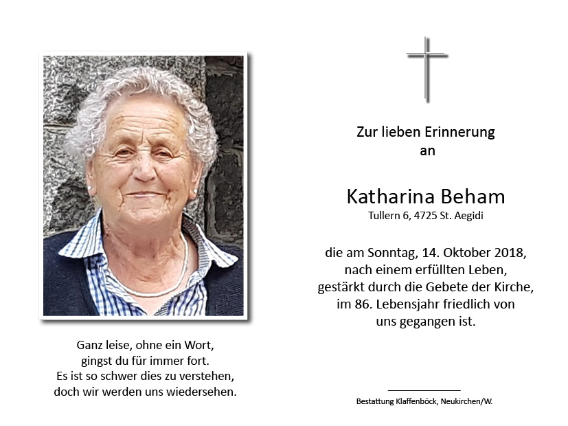 Katharina  Beham