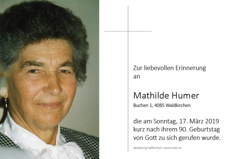 Mathilde  Humer