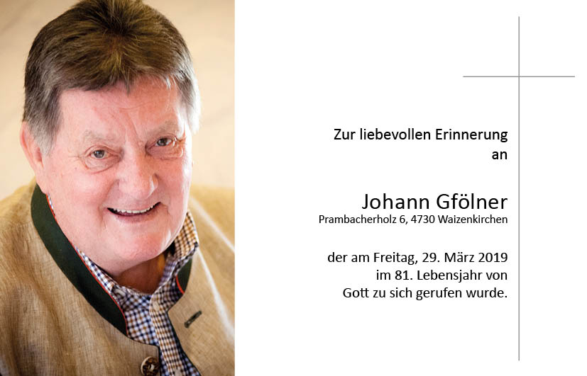 Johann  Gfölner