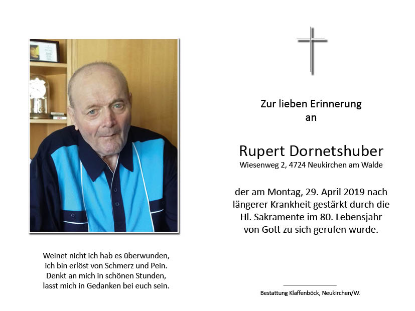 Rupert  Dornetshuber