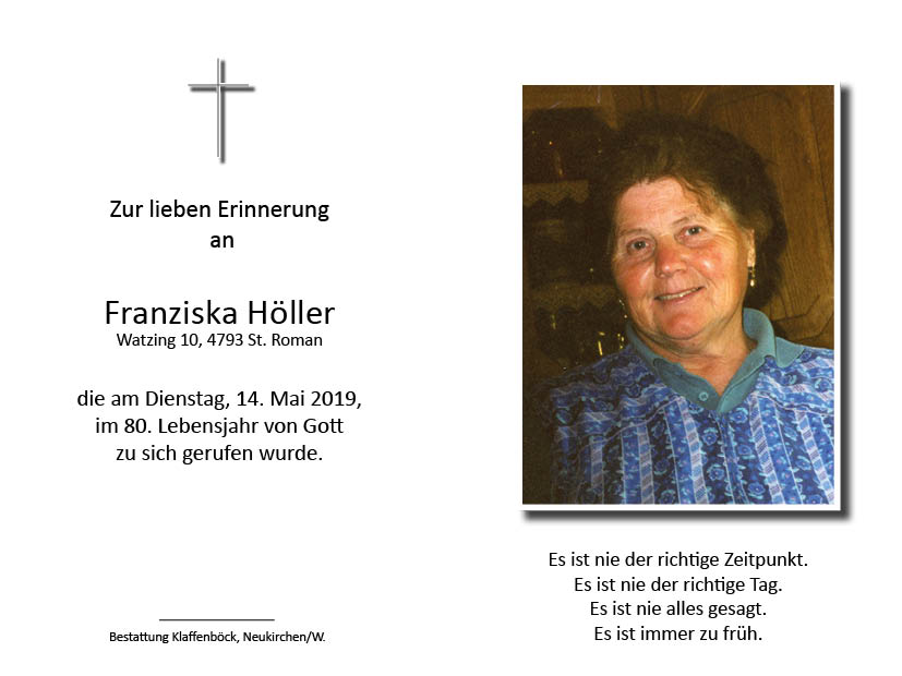 Franziska  Höller