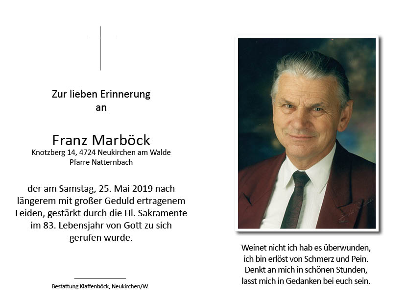Franz  Marböck
