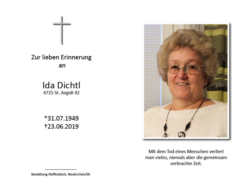 Ida  Dichtl
