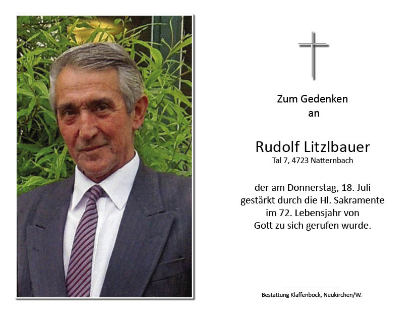 Rudolf  Litzlbauer