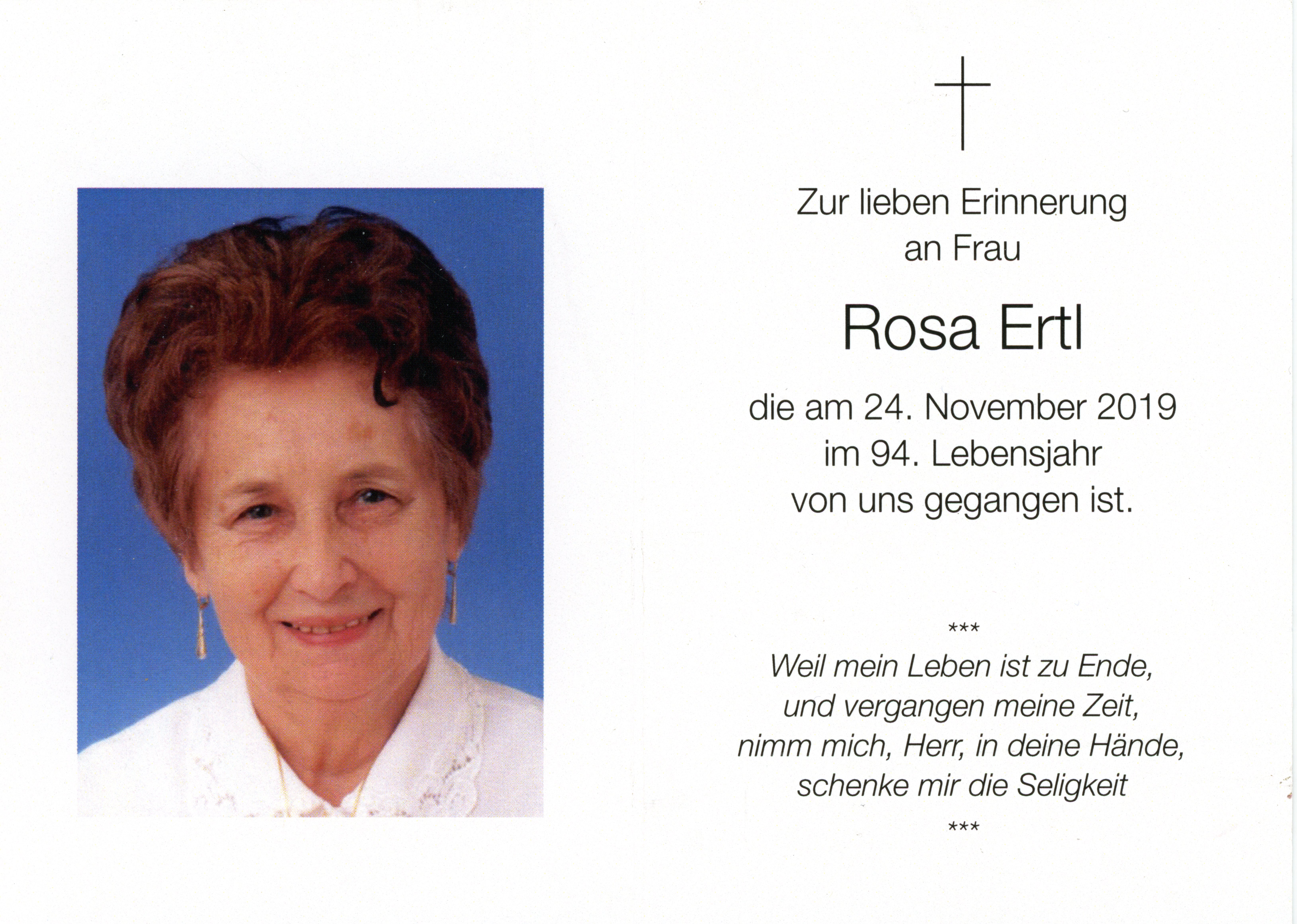 Ertl  Rosa