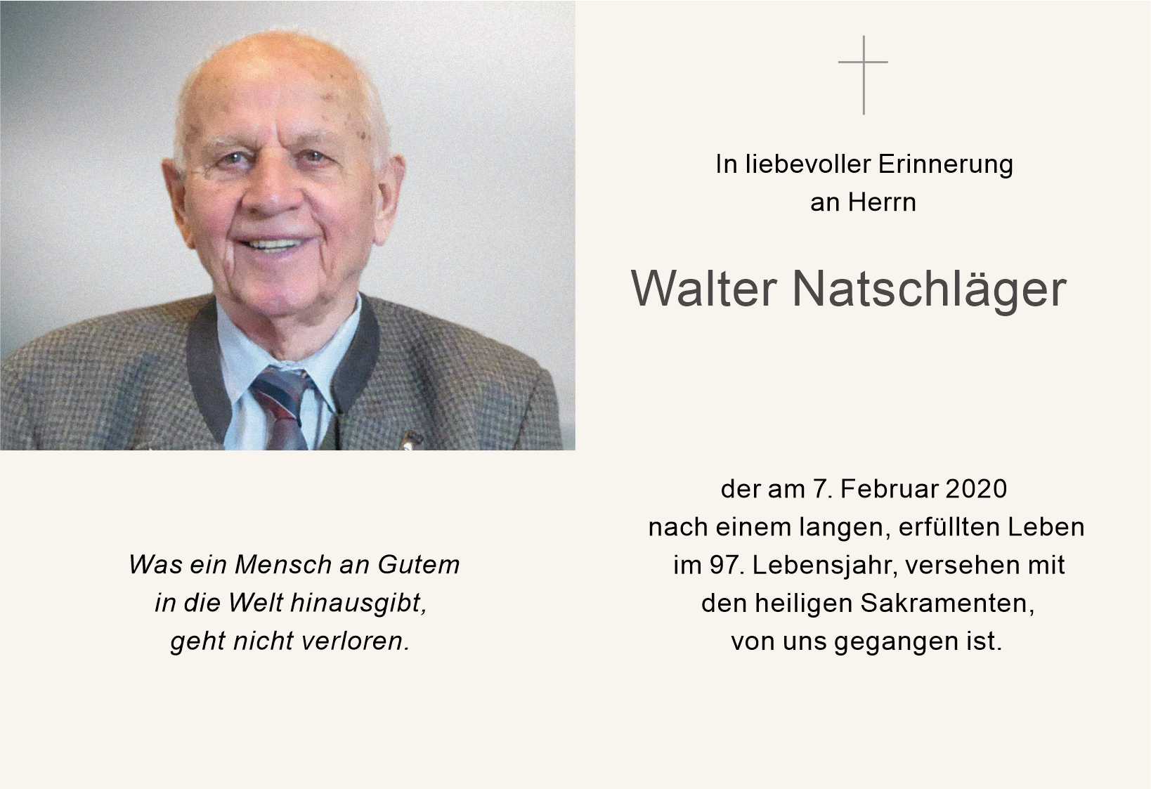 Walter  Natschläger