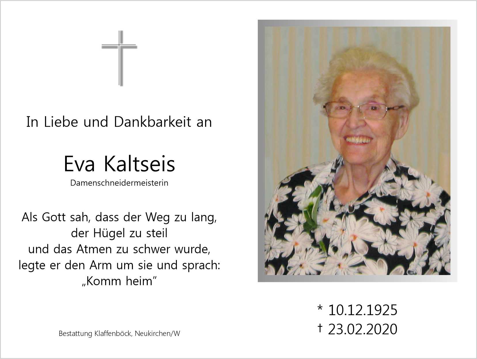 Eva  Kaltseis