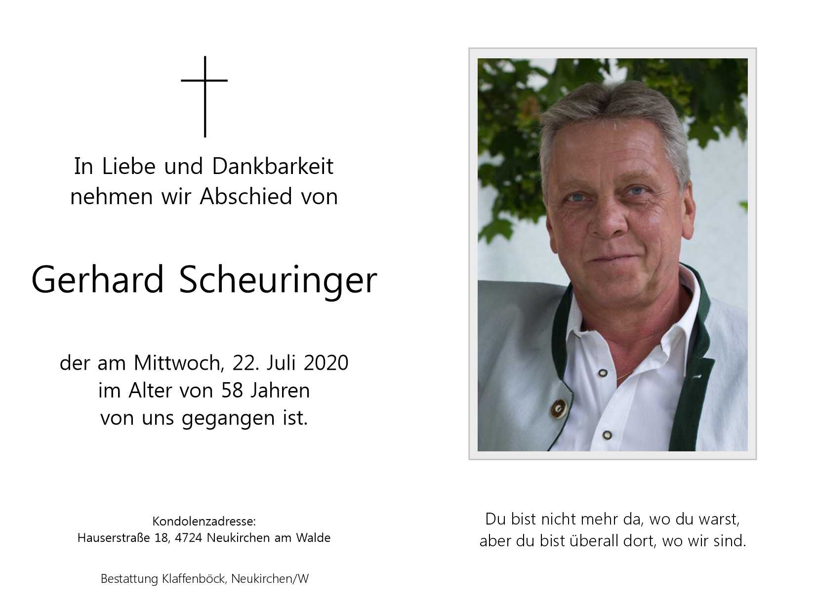 Gerhard  Scheuringer