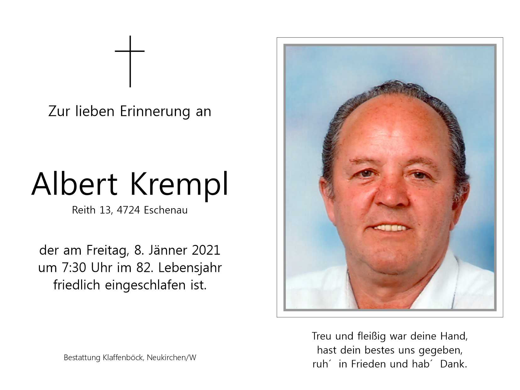 Albert  Krempl