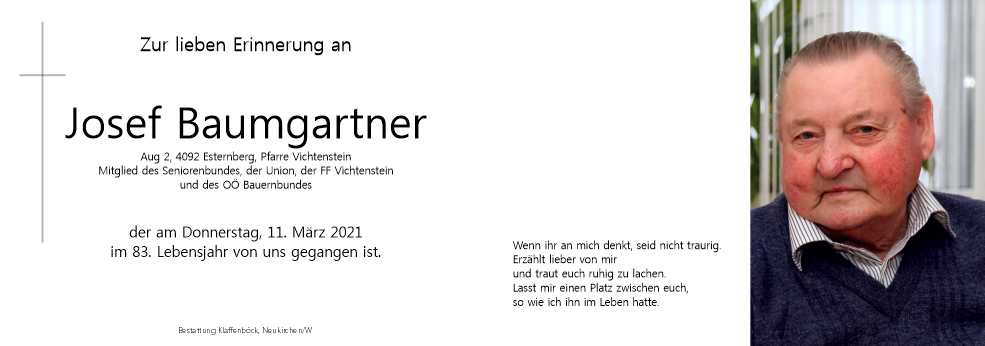 Josef  Baumgartner