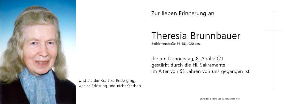 Theresia  Brunnbauer