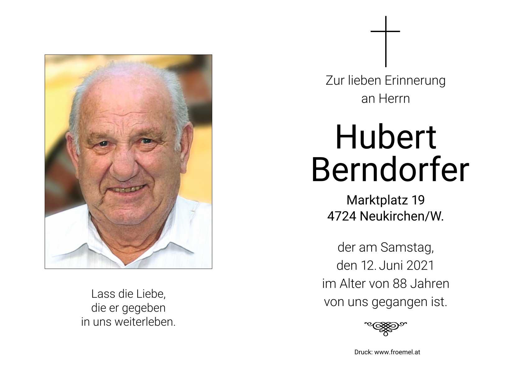 Hubert  Berndorfer