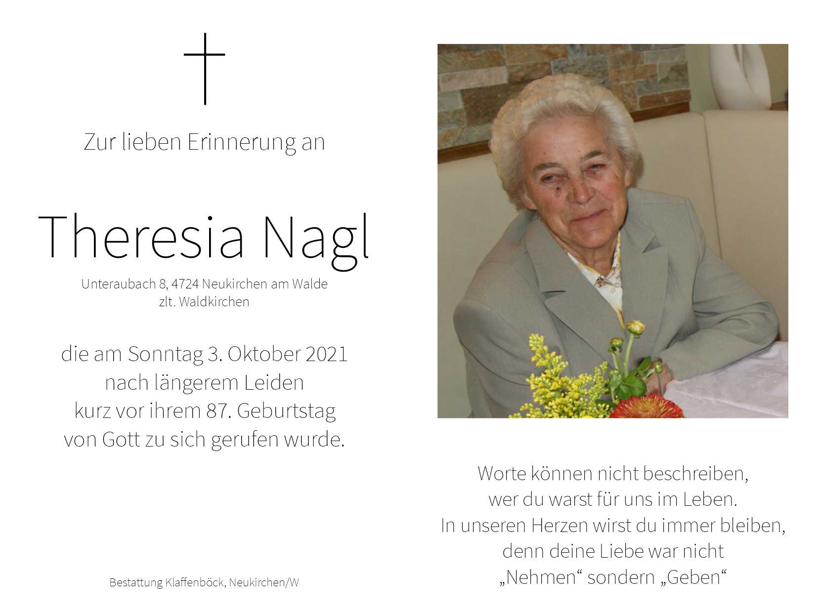 Theresia  Nagl
