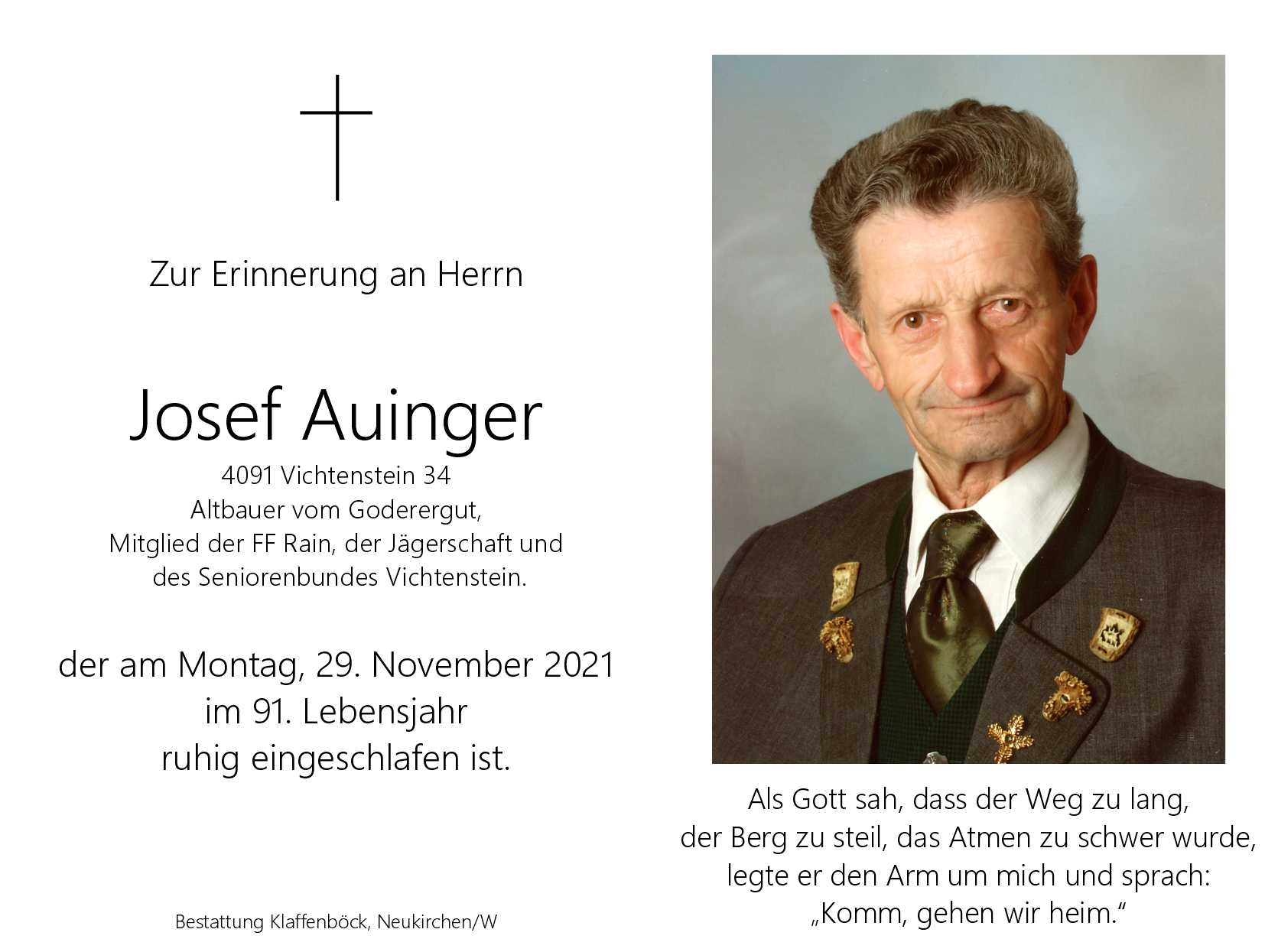 Josef  Auinger